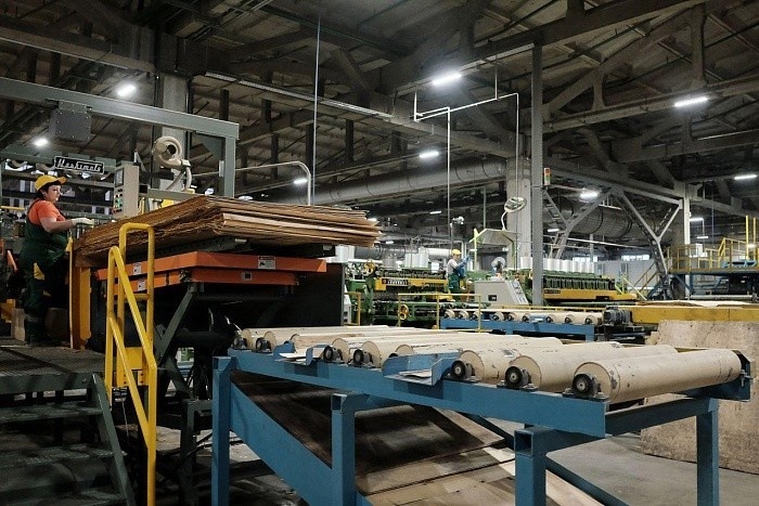 На Мурашинском фанерном заводе в Кировской области запущена вторая линия
